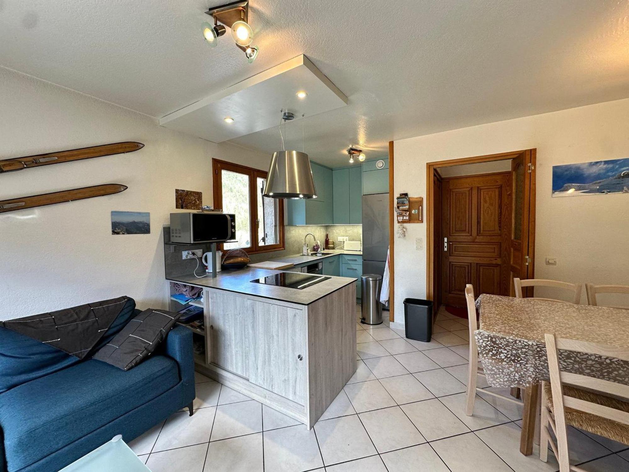 Charmant Duplex De 45M², 2 Chambres, Jardin, Garage, Villard-De-Lans - Fr-1-515-51 Exteriör bild