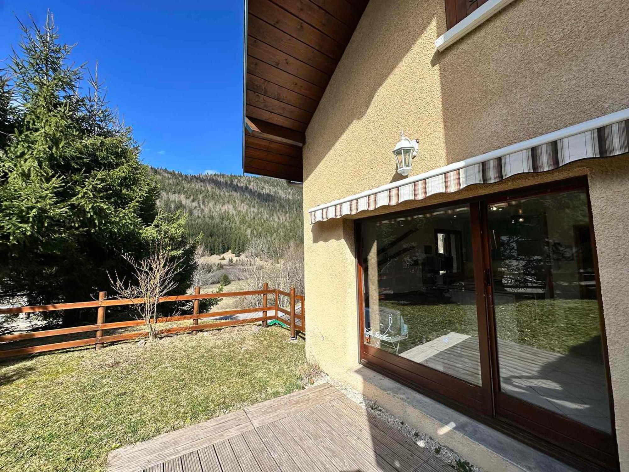Charmant Duplex De 45M², 2 Chambres, Jardin, Garage, Villard-De-Lans - Fr-1-515-51 Exteriör bild